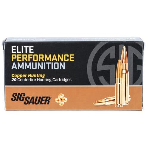 Sig Sauer E6MMCH120 Elite Copper Hunting 6mm Creedmoor 80 gr Copper Hollow Point 20 Bx/ 10 Cs Sig Sauer E6MMCH120 Elite Copper Hunting 6mm Creedmoor 80 gr Copper Hollow Point 20 Bx/ 10 Cs