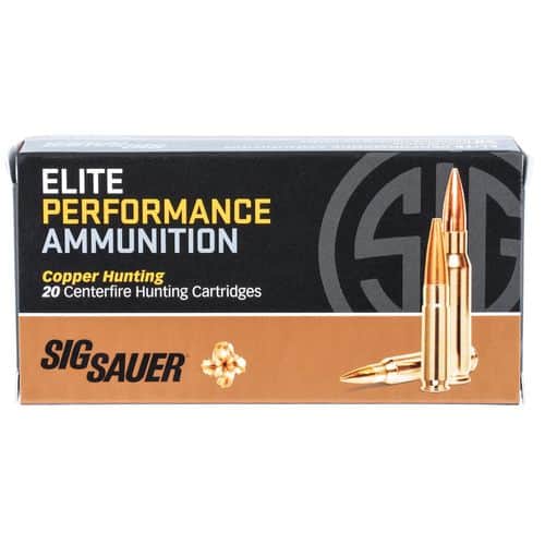 Sig Sauer E6MMCH120 Elite Copper Hunting 6mm Creedmoor 80 gr Copper Hollow Point 20 Bx/ 10 Cs Sig Sauer E6MMCH120 Elite Copper Hunting 6mm Creedmoor 80 gr Copper Hollow Point 20 Bx/ 10 Cs