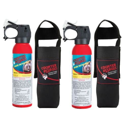Counter Assault 15067015 Bear Spray Capsaicin 32 ft-7 Seconds Range 8.10 oz (Value Pack) Counter Assault 15067015 Bear Spray Capsaicin 32 ft-7 Seconds Range 8.10 oz (Value Pack)
