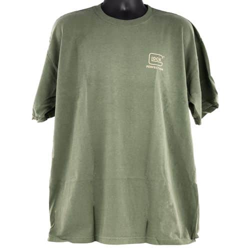 Glock AA75152 Perfection T-Shirt Green XL Short Sleeve Glock AA75152 Perfection T-Shirt Green XL Short Sleeve