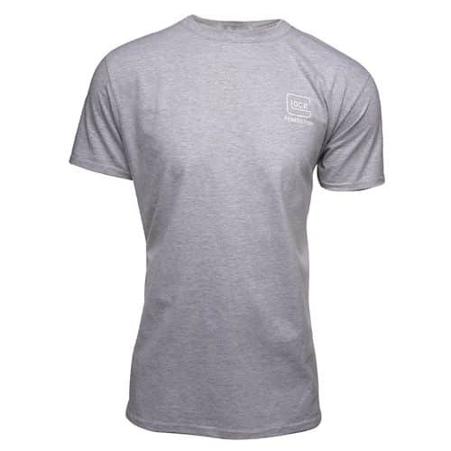 Glock AA75122 Pursuit Of Perfection T-Shirt Gray 3XL Short Sleeve Glock AA75122 Pursuit Of Perfection T-Shirt Gray 3XL Short Sleeve