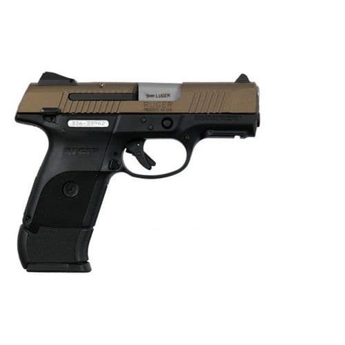 Ruger SR9 Compact Pistol 9mm 3.5in 10rd 17rd Burnt Bronze Ruger SR9 Compact Pistol 9mm 3.5in 10rd 17rd Burnt Bronze