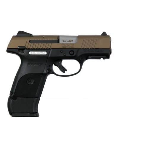 Ruger SR9 Compact Pistol 9mm 3.5in 10rd 17rd Burnt Bronze Ruger SR9 Compact Pistol 9mm 3.5in 10rd 17rd Burnt Bronze