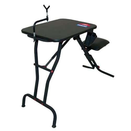 Birchwood Casey MSB100 Ultra Steady Bench Steel 21" W x 28" L Birchwood Casey MSB100 Ultra Steady Bench Steel 21" W x 28" L
