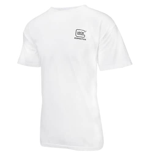 Glock AA75110 Carry With Confidence T-Shirt White 2XL Short Sleeve Glock AA75110 Carry With Confidence T-Shirt White 2XL Short Sleeve