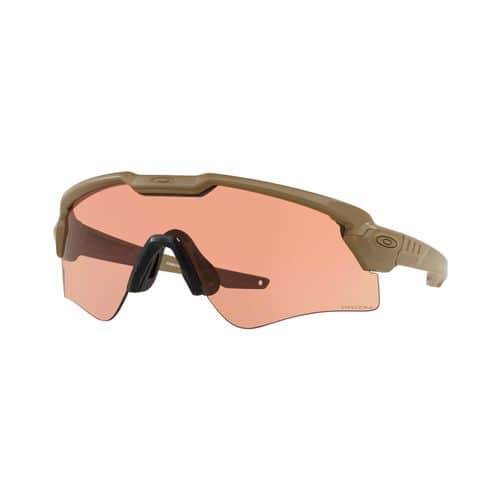 Oakley OO92962144 Ballistic M Frame Alpha Anti-Fog Prizm TR22,TR45 Clear Lens with Dessert Tan Frame & Rubber Nose Piece for Adults Oakley OO92962144 Ballistic M Frame Alpha Anti-Fog Prizm TR22,TR45 Clear Lens with Dessert Tan Frame & Rubber Nose Piece for Adults