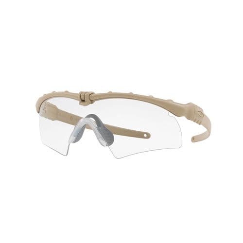 Oakley OO914627 Ballistic M Frame 3.0 Bone Hybrid 100% UV Rated, Anti-Fog Plutonite TR22,TR45 Clear Lens with Dessert Tan Frame for Adults Oakley OO914627 Ballistic M Frame 3.0 Bone Hybrid 100% UV Rated, Anti-Fog Plutonite TR22,TR45 Clear Lens with Dessert Tan Frame for Adults