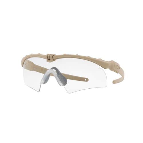 Oakley OO914627 Ballistic M Frame 3.0 Bone Hybrid 100% UV Rated, Anti-Fog Plutonite TR22,TR45 Clear Lens with Dessert Tan Frame for Adults Oakley OO914627 Ballistic M Frame 3.0 Bone Hybrid 100% UV Rated, Anti-Fog Plutonite TR22,TR45 Clear Lens with Dessert Tan Frame for Adults