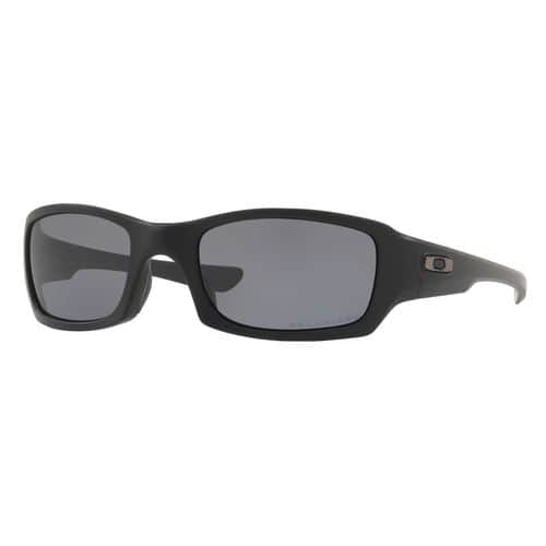 Oakley FIVESSQUARED Fives Squared Polarized, High Definition Gray Lens with Matte Black Frame for Adults Oakley FIVESSQUARED Fives Squared Polarized, High Definition Gray Lens with Matte Black Frame for Adults