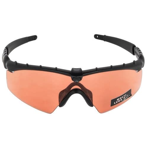 Oakley OO92130732 Ballistic M Frame 2.0 100% UV Rated, Anti-Fog Plutonite TR22,TR45 Clear Lens with Matte Black Frame for Adults Oakley OO92130732 Ballistic M Frame 2.0 100% UV Rated, Anti-Fog Plutonite TR22,TR45 Clear Lens with Matte Black Frame for Adults