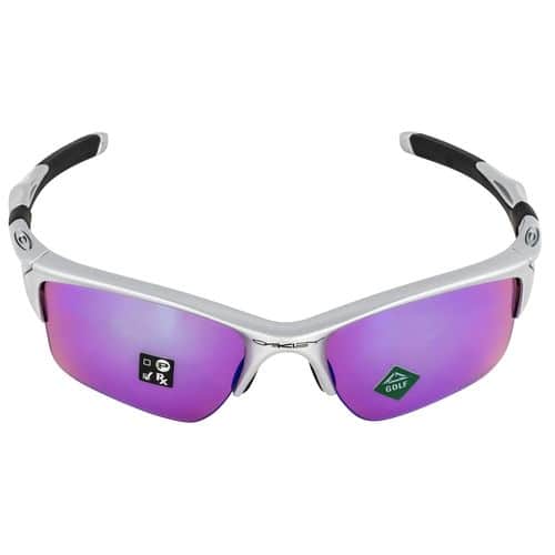 Oakley HALFJACKET 2.0 XL Half Jacket 2.0 XL Polarized, Prizm Silver Lens with Matte Black Frame & Unobtainium Temple Sleeves & Nose Piece for Adults Oakley HALFJACKET 2.0 XL Half Jacket 2.0 XL Polarized, Prizm Silver Lens with Matte Black Frame & Unobtainium Temple Sleeves & Nose Piece for Adults