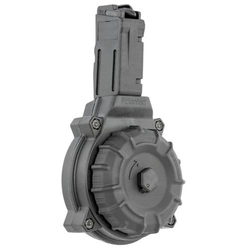 ProMag DRMA21 OEM Black DuPont Zytel Polymer Drum 50rd for 9mm Luger Sig MPX ProMag DRMA21 OEM Black DuPont Zytel Polymer Drum 50rd for 9mm Luger Sig MPX