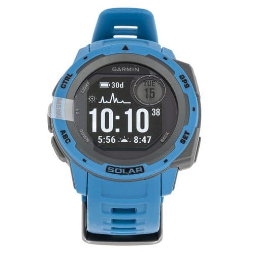 Garmin 0100229311 Instinct Solar Watch Tidal Blue Solar iPhone/Android Bluetooth/ANT+ Garmin 0100229311 Instinct Solar Watch Tidal Blue Solar iPhone/Android Bluetooth/ANT+