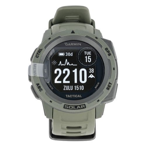 Garmin 0100229314 Instinct Solar Tactical Watch Moss Solar iPhone/Android Bluetooth/ANT+ Garmin 0100229314 Instinct Solar Tactical Watch Moss Solar iPhone/Android Bluetooth/ANT+