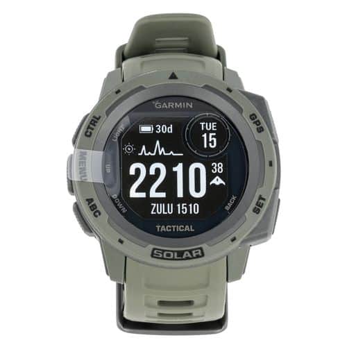 Garmin 0100229314 Instinct Solar Tactical Watch Moss Solar iPhone/Android Bluetooth/ANT+ Garmin 0100229314 Instinct Solar Tactical Watch Moss Solar iPhone/Android Bluetooth/ANT+