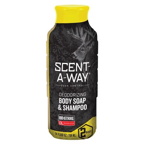 Scent-A-Way 100090 Bio-Strike Body Wash/Shampoo Odor Eliminator Odorless 24 oz Scent-A-Way 100090 Bio-Strike Body Wash/Shampoo Odor Eliminator Odorless 24 oz
