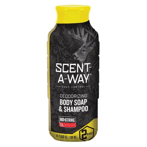 Scent-A-Way 100090 Bio-Strike Body Wash/Shampoo Odor Eliminator Odorless 24 oz Scent-A-Way 100090 Bio-Strike Body Wash/Shampoo Odor Eliminator Odorless 24 oz