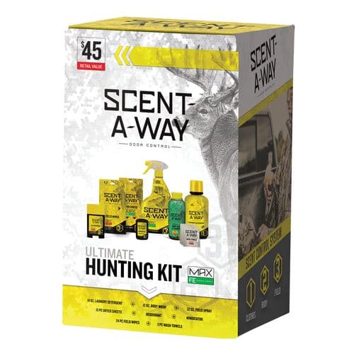 Scent-A-Way 100099 Max Ultimate Hunting Kit Odor Eliminator Odorless Scent-A-Way 100099 Max Ultimate Hunting Kit Odor Eliminator Odorless