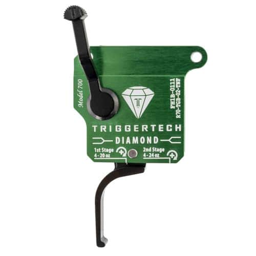 TriggerTech R70TGB02TNF Diamond Remington 700 Green w/Black Parts Two-Stage Flat Clean 0.50-2.80 lbs Right TriggerTech R70TGB02TNF Diamond Remington 700 Green w/Black Parts Two-Stage Flat Clean 0.50-2.80 lbs Right