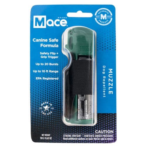 Mace 80536 Muzzle Caine Deterrent Capsaicin 10 ft Range .49 oz Mace 80536 Muzzle Caine Deterrent Capsaicin 10 ft Range .49 oz
