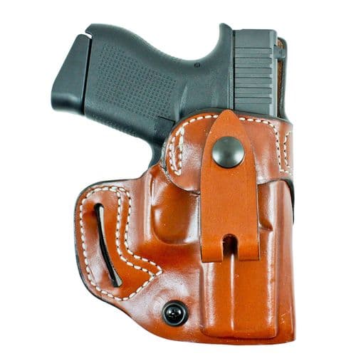 DeSantis Gunhide 159TA8BZ0 Osprey Tan Leather IWB/OWB Fits Glock 43/43x Right Hand DeSantis Gunhide 159TA8BZ0 Osprey Tan Leather IWB/OWB Fits Glock 43/43x Right Hand