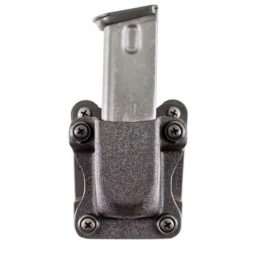 DeSantis Gunhide A86KJJJZ0 Quantico Single Mag Pouch OWB 9mm, 40 S&W fits Glock 17,19,22,23,31-38 1.5" Belt Black Kydex DeSantis Gunhide A86KJJJZ0 Quantico Single Mag Pouch OWB 9mm, 40 S&W fits Glock 17,19,22,23,31-38 1.5" Belt Black Kydex