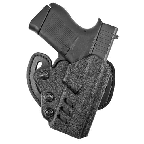 DeSantis Gunhide 042KA8BZ0 Facilitator  Black Kydex OWB fits Glock 43, 43x Right Hand DeSantis Gunhide 042KA8BZ0 Facilitator  Black Kydex OWB fits Glock 43, 43x Right Hand