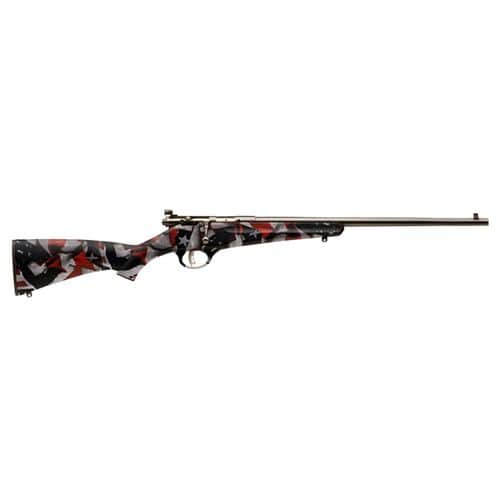 Savage Arms 13801 Rascal 22 LR 1rd Cap 16.13" Matte Blued Rec/Barrel American Flag Stock Right Hand (Youth) Savage Arms 13801 Rascal 22 LR 1rd Cap 16.13" Matte Blued Rec/Barrel American Flag Stock Right Hand (Youth)