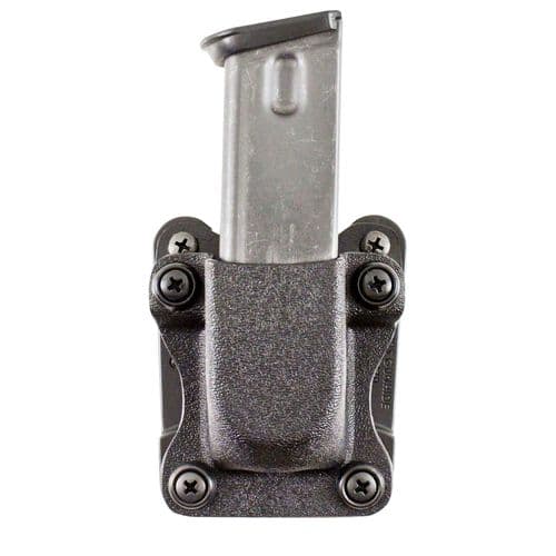 DeSantis Gunhide A86KJLLZ0 Quantico Single Mag Pouch OWB 45 Cal/10mm Sig 1911 w/Rail 5" Single Stack 1.5" Belt Black Kydex DeSantis Gunhide A86KJLLZ0 Quantico Single Mag Pouch OWB 45 Cal/10mm Sig 1911 w/Rail 5" Single Stack 1.5" Belt Black Kydex