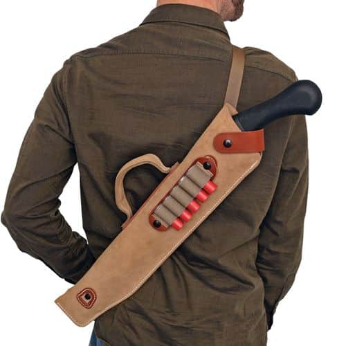 DeSantis Gunhide A88NJG1Z0 Kurz Shotgun Case Natural Leather 14" 410 ga Shotgun DeSantis Gunhide A88NJG1Z0 Kurz Shotgun Case Natural Leather 14" 410 ga Shotgun