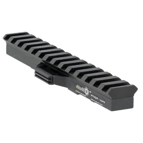 AimShot MTMQR140PR M-LOK Adapter Picatinny Rail 5.50" Black Hardcoat Anodized Aluminum Quick Release AimShot MTMQR140PR M-LOK Adapter Picatinny Rail 5.50" Black Hardcoat Anodized Aluminum Quick Release
