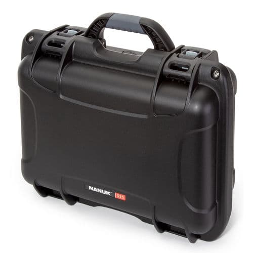 Nanuk 915-1001 915 Case Black 15" Interior 13.80" L x 9.30" W x 6.20" H Polymer Nanuk 915-1001 915 Case Black 15" Interior 13.80" L x 9.30" W x 6.20" H Polymer