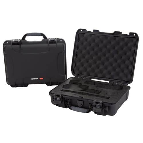 Nanuk 910-CLASG1 910 Classic 2 Up Pistol Case Black Handgun Polymer Nanuk 910-CLASG1 910 Classic 2 Up Pistol Case Black Handgun Polymer