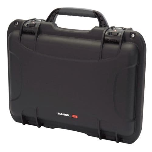 Nanuk 923-1001 923 Black 18" Interior 16.60" L x 11.30" W x 5.40" H Polymer Nanuk 923-1001 923 Black 18" Interior 16.60" L x 11.30" W x 5.40" H Polymer