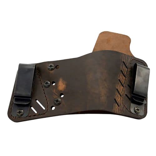 Versacarry 52311 Protector S3 Distressed Brown Buffalo Leather IWB/OWB Most Handguns Right Hand Versacarry 52311 Protector S3 Distressed Brown Buffalo Leather IWB/OWB Most Handguns Right Hand
