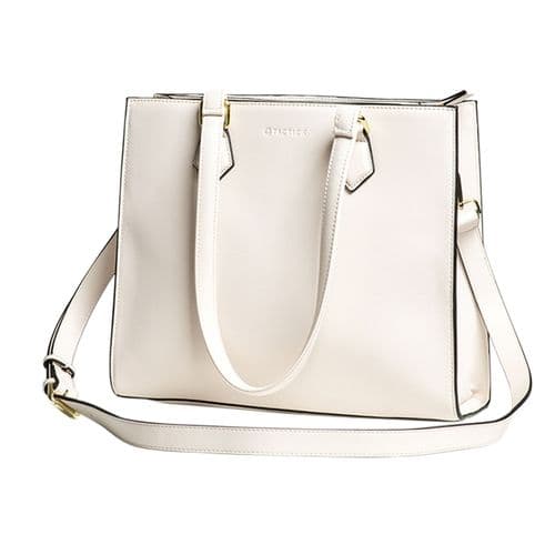 Tactica TT-PR-M016010118W-BEI Compact Conceal Carry Purse Beige Polyurethane Shoulder Compact & Subcompact Ambidextrous Hand Tactica TT-PR-M016010118W-BEI Compact Conceal Carry Purse Beige Polyurethane Shoulder Compact & Subcompact Ambidextrous Hand