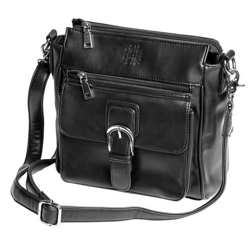 Tactica TT-PR-GB006-BK Designer Conceal Carry Purse Black Shoulder Ambidextrous Hand Tactica TT-PR-GB006-BK Designer Conceal Carry Purse Black Shoulder Ambidextrous Hand