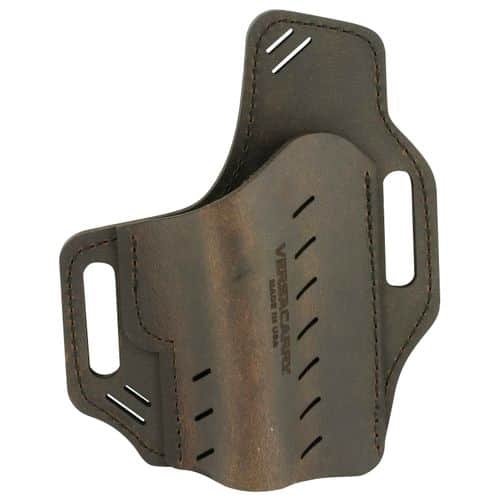 Versacarry G3BRN Guardian Distressed Brown Buffalo Leather OWB Bersa BP, Thunder, Thunder CC, Ultra Compact Right Hand Size 3 Versacarry G3BRN Guardian Distressed Brown Buffalo Leather OWB Bersa BP, Thunder, Thunder CC, Ultra Compact Right Hand Size 3
