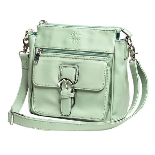 Tactica TT-PR-GB006-GN Designer Conceal Carry Purse Pistachio Green Shoulder Ambidextrous Hand Tactica TT-PR-GB006-GN Designer Conceal Carry Purse Pistachio Green Shoulder Ambidextrous Hand