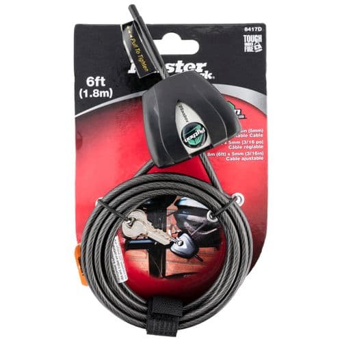 Covert Scouting Cameras 2205 Master Lock Python Security Cable Fits Covert Bear/Security Safes Black 3/16" Width Covert Scouting Cameras 2205 Master Lock Python Security Cable Fits Covert Bear/Security Safes Black 3/16" Width