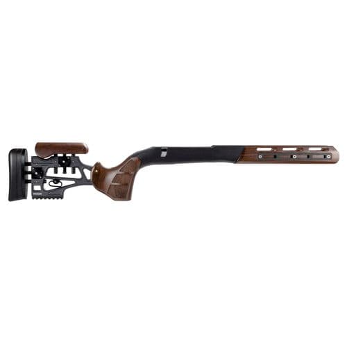 Woox SH.CHS001.11 Furiosa Chassis Walnut Aluminum Chassis with Adjustable Cheek Long Action Right Hand for Remington 700 M5 DBM Woox SH.CHS001.11 Furiosa Chassis Walnut Aluminum Chassis with Adjustable Cheek Long Action Right Hand for Remington 700 M5 DBM