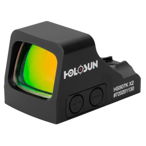 Holosun HS 507K-X2 Pistol 1x 2 MOA Red Dot & 32 MOA Circle Holosun HS 507K-X2 Pistol 1x 2 MOA Red Dot & 32 MOA Circle