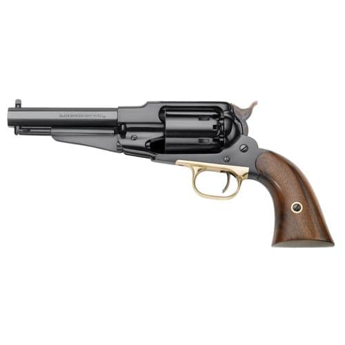Pietta RGBSH44 1858 Rem Texas Sheriff SAO 44 Cal Striker Fire 5.50" 6rd Brass Frame Blued Barrel & Cylinder Walnut Grip Pietta RGBSH44 1858 Rem Texas Sheriff SAO 44 Cal Striker Fire 5.50" 6rd Brass Frame Blued Barrel & Cylinder Walnut Grip