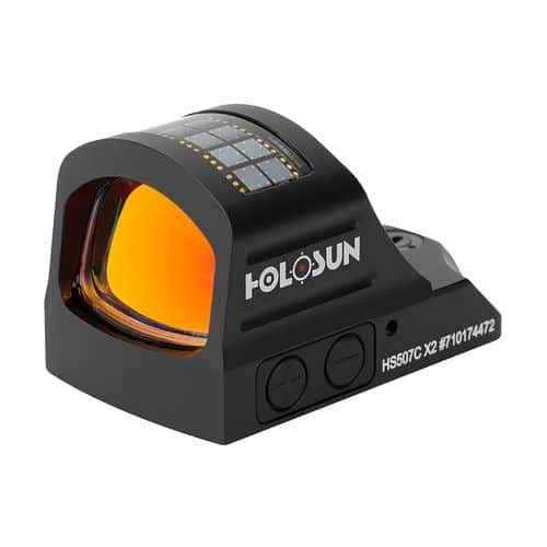 Holosun HS507C-X2 HS 507C-X2 Pistol 1x 2 MOA MOA Selectable Red Dot & 32 Circle Black Anodized Holosun HS507C-X2 HS 507C-X2 Pistol 1x 2 MOA MOA Selectable Red Dot & 32 Circle Black Anodized