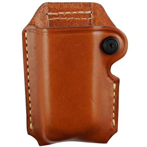 Blackhawk 420901BN Double Stack Mag Pouch 9mm Luger,40 S&W,45 ACP Brown Leather Blackhawk 420901BN Double Stack Mag Pouch 9mm Luger,40 S&W,45 ACP Brown Leather