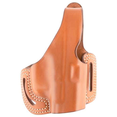 Blackhawk 421102BNR Belt Slide with Thumb Brake Brown Leather OWB fits Glock 9,40,357, G36 Right Hand Blackhawk 421102BNR Belt Slide with Thumb Brake Brown Leather OWB fits Glock 9,40,357, G36 Right Hand