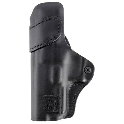 Blackhawk 420411BKR Inside The Pants with Belt Loop Black Leather Springfield XD Right Hand Blackhawk 420411BKR Inside The Pants with Belt Loop Black Leather Springfield XD Right Hand