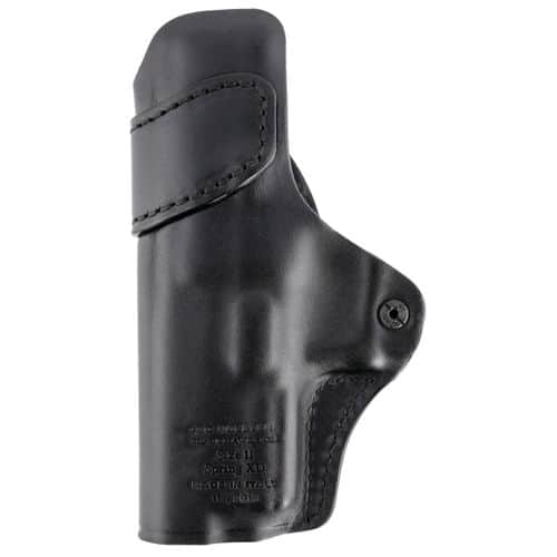 Blackhawk 420411BKR Inside The Pants with Belt Loop Black Leather Springfield XD Right Hand Blackhawk 420411BKR Inside The Pants with Belt Loop Black Leather Springfield XD Right Hand