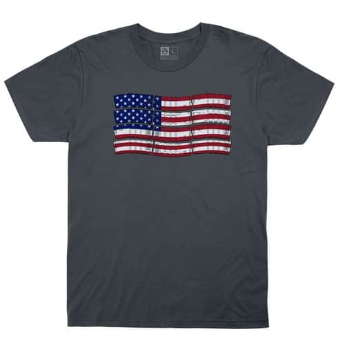 Magpul MAG1180-010-XL PMag-Flag T-Shirt Charcoal Gray XL Short Sleeve Magpul MAG1180-010-XL PMag-Flag T-Shirt Charcoal Gray XL Short Sleeve