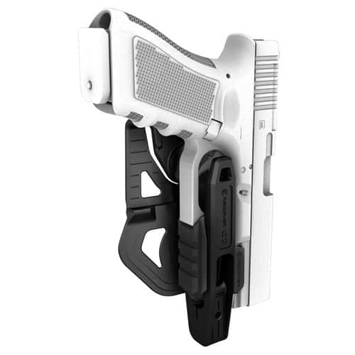 Recover Tactical G7 G7 Black Polymer OWB fits Glock 17,19 w/Rail Ambidextrous Hand Recover Tactical G7 G7 Black Polymer OWB fits Glock 17,19 w/Rail Ambidextrous Hand